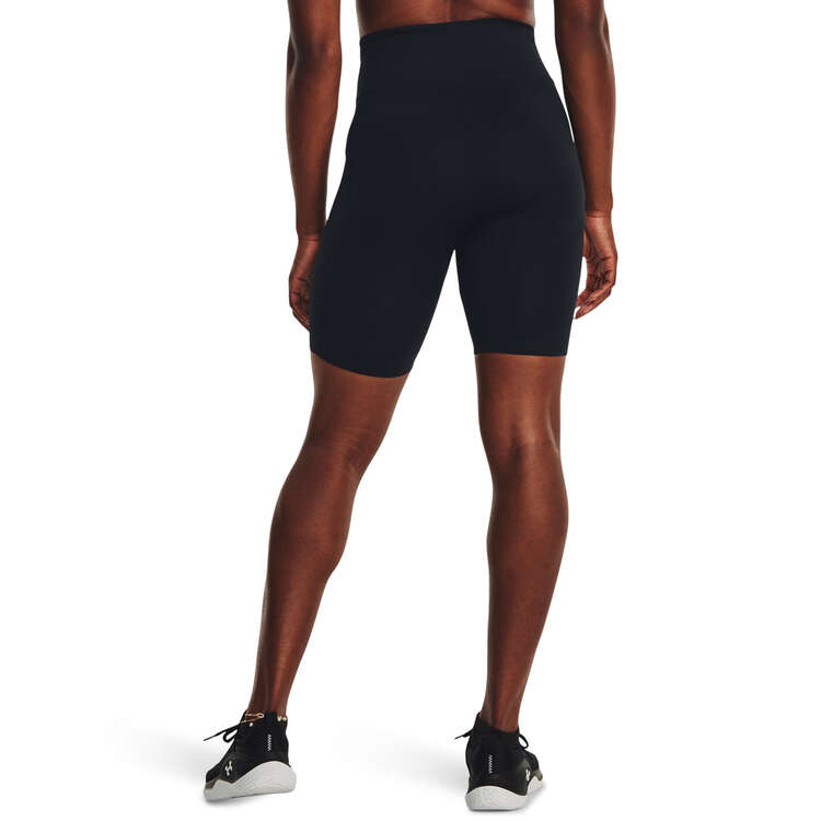 Under Armour Womens UA Train High Rise Seamless Shorts - Black