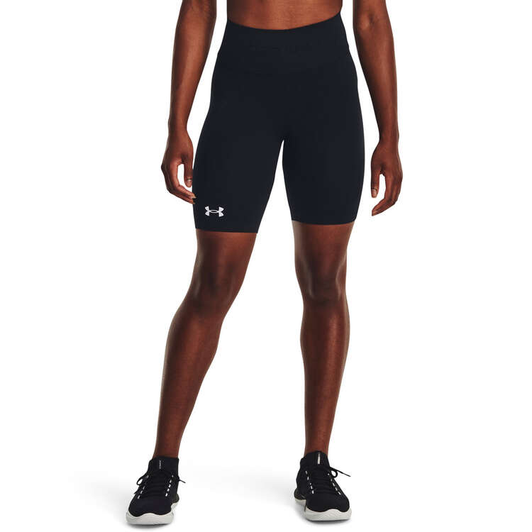 Under Armour Womens UA Train High Rise Seamless Shorts - Black