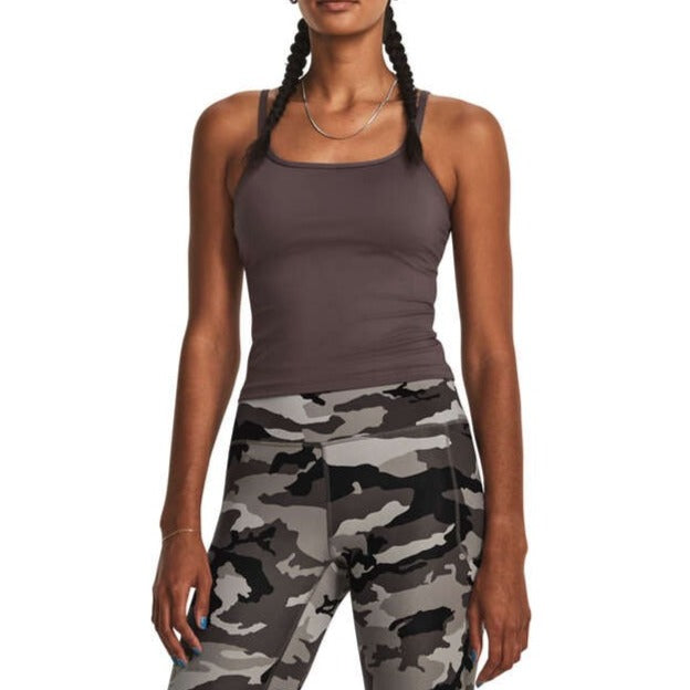 Under Armour Super-Soft Meridian Fitted Tank - Grey