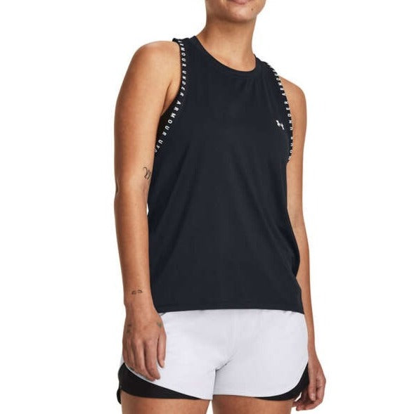 Under Armour Womens T-back Knockout Novelty Tank - Black