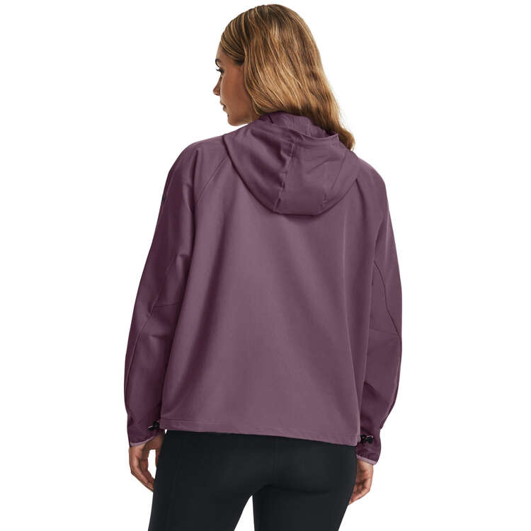 Under Armour Womens Unstoppable Hooded Jacket - Purple