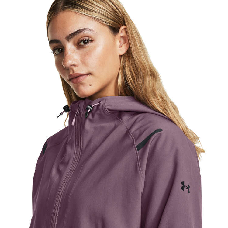 Under Armour Womens Unstoppable Hooded Jacket - Purple