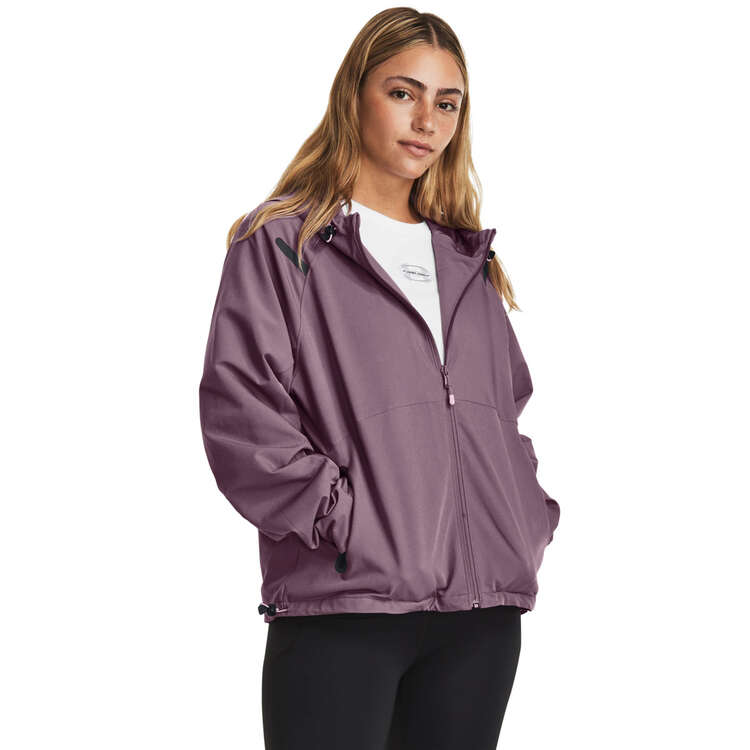 Under Armour Womens Unstoppable Hooded Jacket - Purple