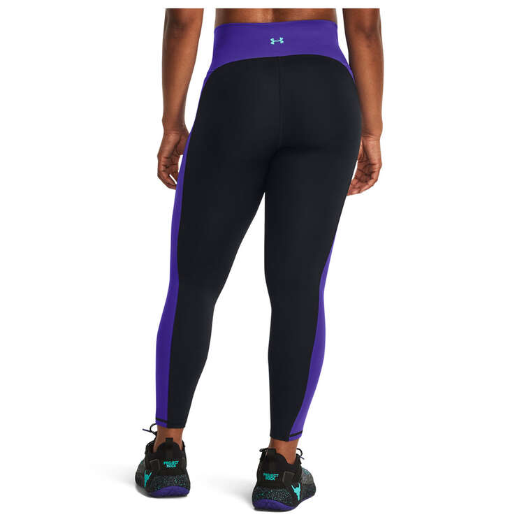 Under Armour High Rise Project Rock LFG Colourblock Ankle Tights - Black