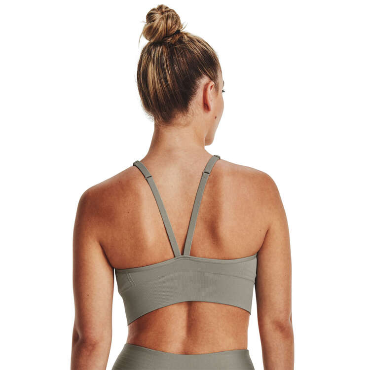 Under Armour Womens Train Seamless Low Support Sports Bra - Green