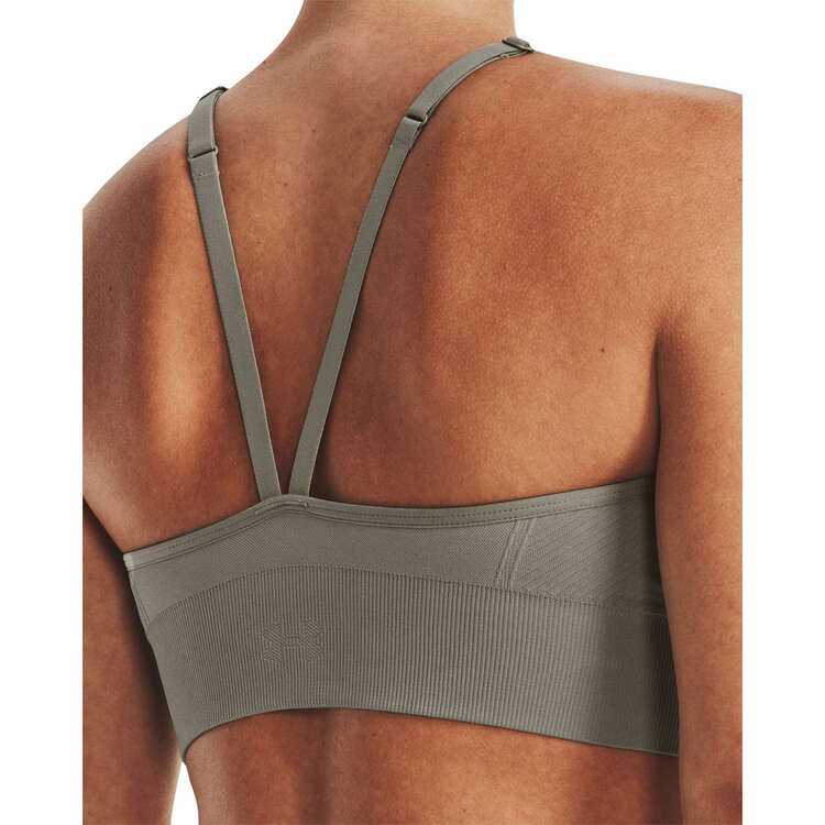 Under Armour Womens Train Seamless Low Support Sports Bra - Green