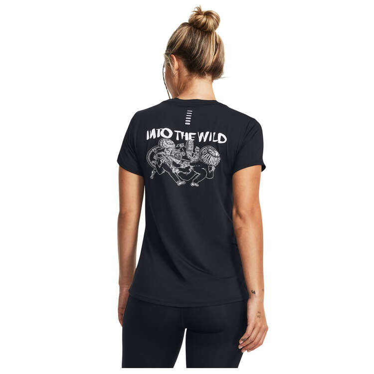 Under Armour Womens Iso-Chill Printed Tee - Black