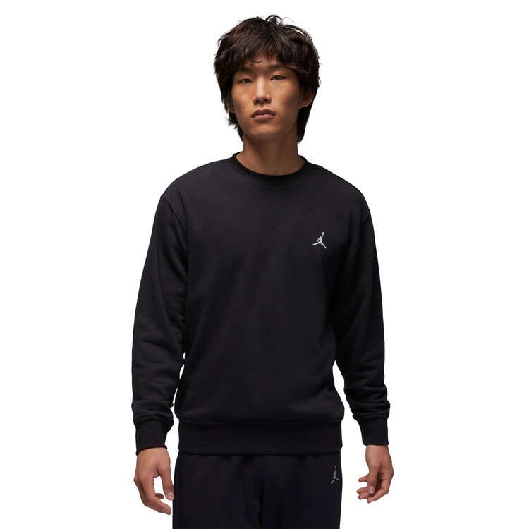 Jordan Mens Essentials Loopback Fleece Sweatshirt - Black