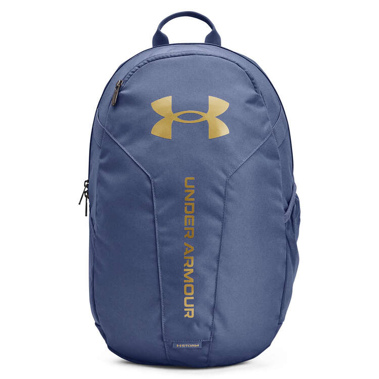 Under Armour Hustle Lite Backpack - Blue/ Gold