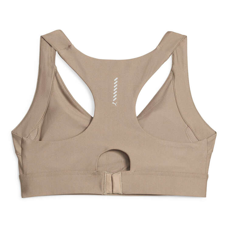 Puma Womens DryCELL Run High Impact Sports Bra - Tan