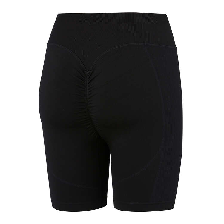 Puma Womens Seamless DryCell Scrunch Short Tights - Black