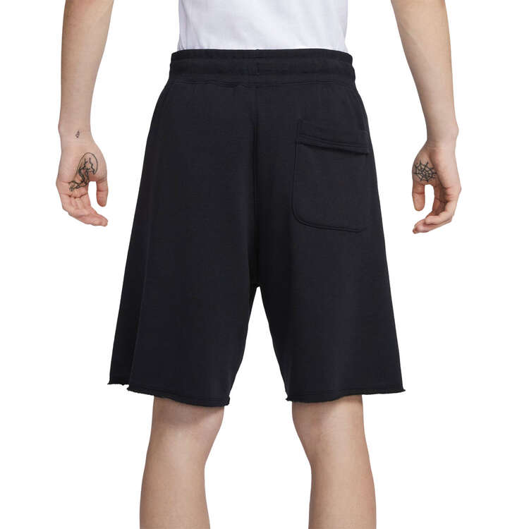 Nike Mens Club Fleece Alumni Cotton Shorts - Black