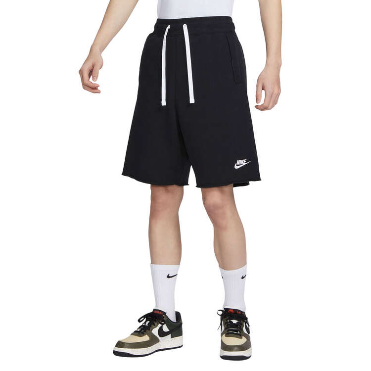 Nike Mens Club Fleece Alumni Cotton Shorts - Black