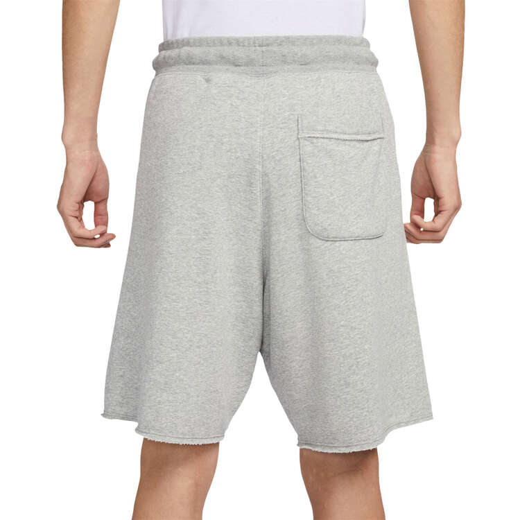 Nike Mens Club Fleece Alumni Cotton Shorts - Grey