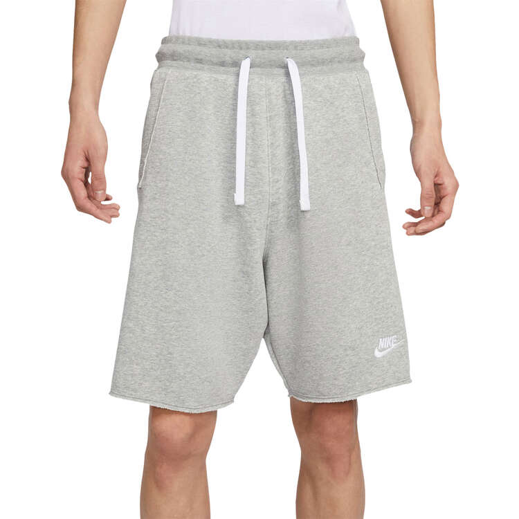 Nike Mens Club Fleece Alumni Cotton Shorts - Grey