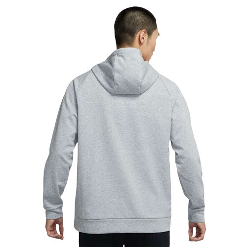 Nike Mens Dry Graphic Pullover Fitness Hoodie - Grey