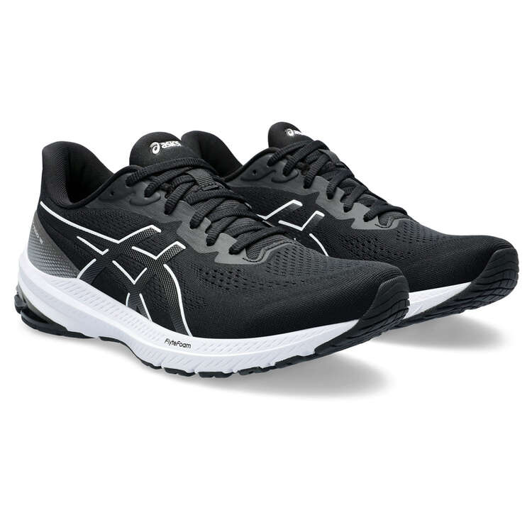 Asics GT 1000 12 Mens Running Shoes - Black/White