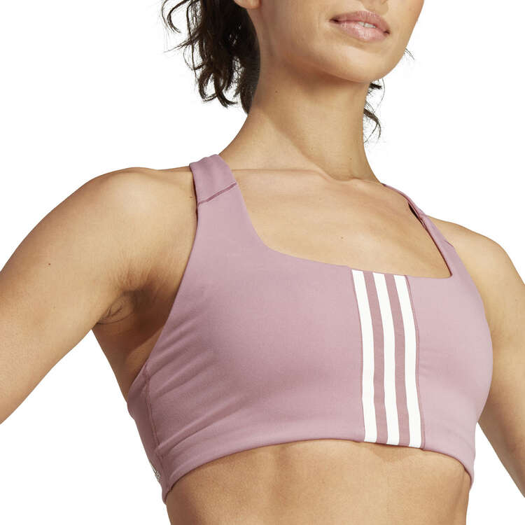 Adidas Womens Powerimpact Training Sports Bra - Pink