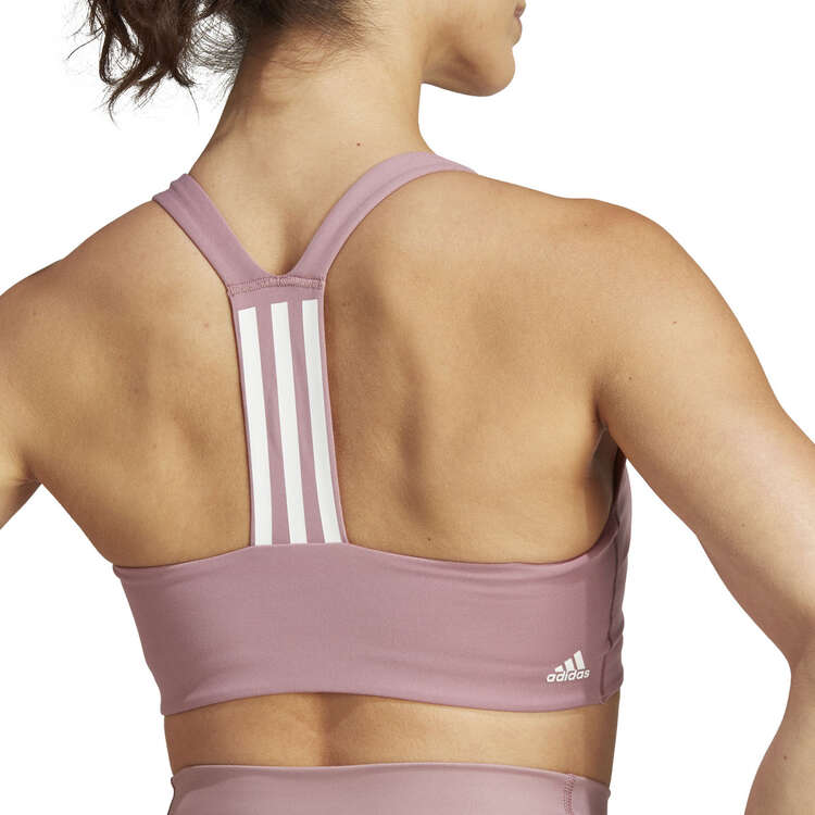 Adidas Womens Powerimpact Training Sports Bra - Pink