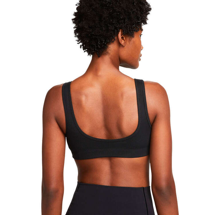 Nike Womens Alate All U Ribbed Dri-FIT Sports Bra - Black