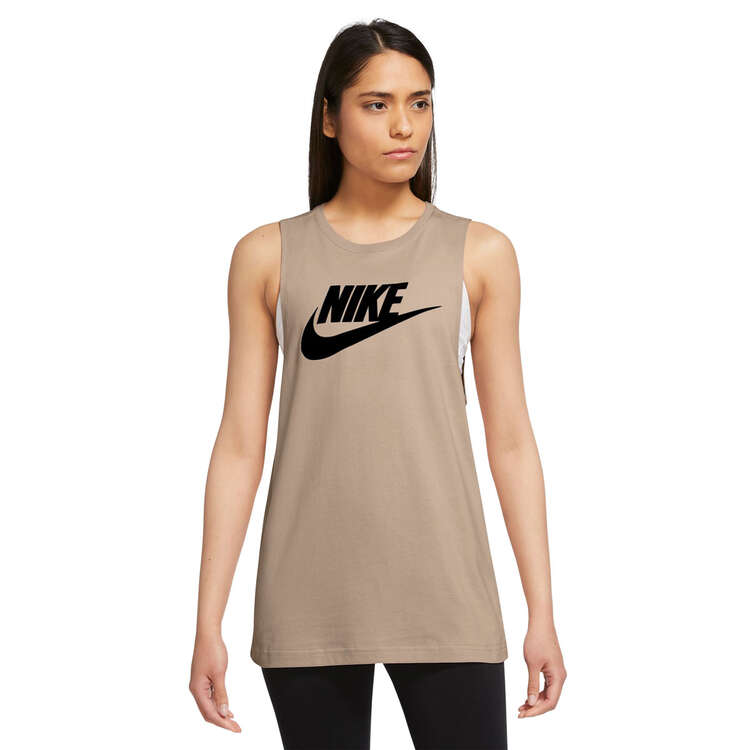 Nike Womens Sportswear Futura Muscle Tank - Stone