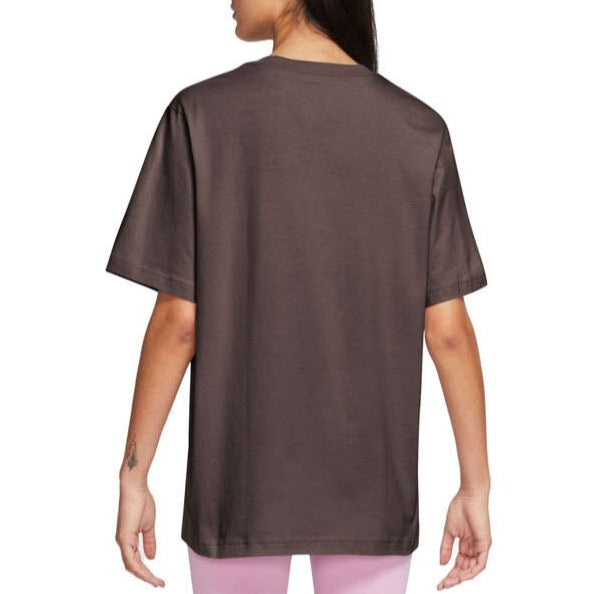 Nike Sportswear Womens Essential Cotton Tee - Brown