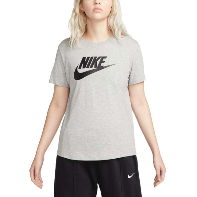 Nike Womens Sportswear Club EssentialsFutura Logo Tee - Grey