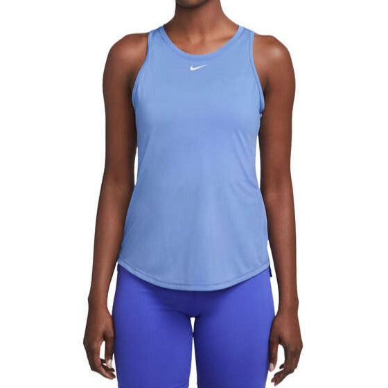 Nike Womens One Standard Tank - Blue