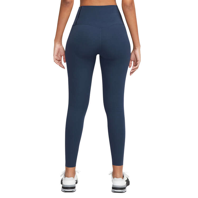 Nike Womens Zenvy Gentle Support High Waisted 7/8 Tights - Blue