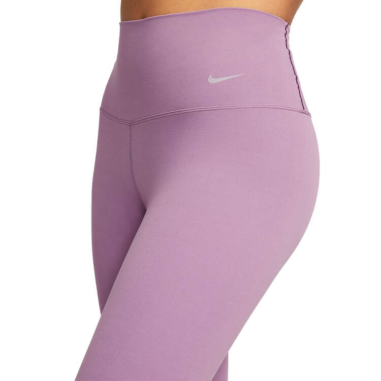 Nike Womens Zenvy Gentle Support High Waisted 7/8 Tights - Purple