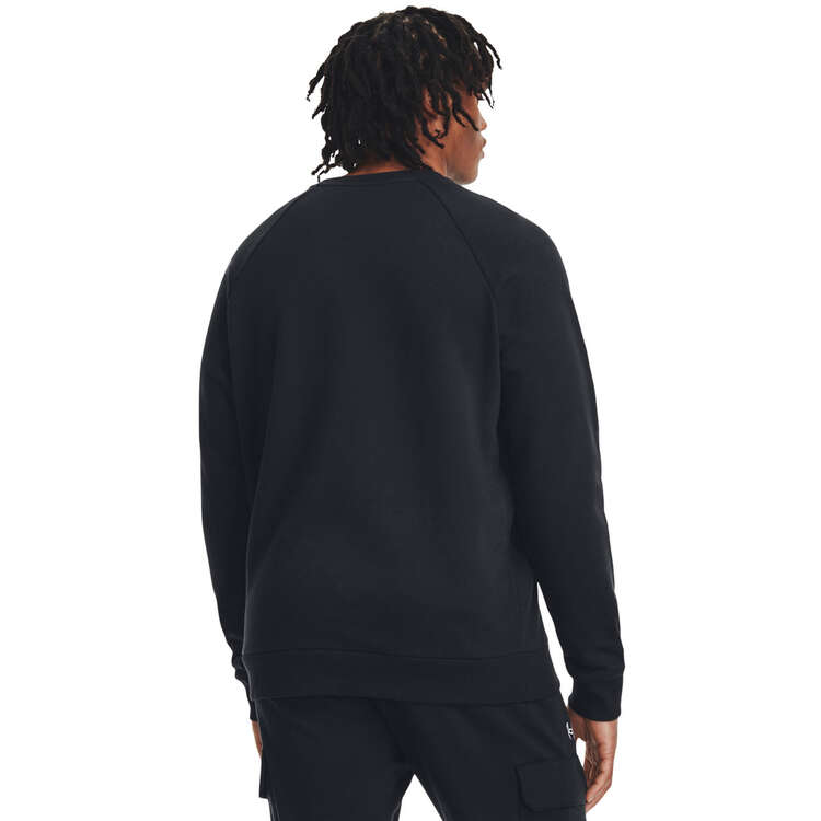 Under Armour Mens UA Rival Fleece Crew - Black