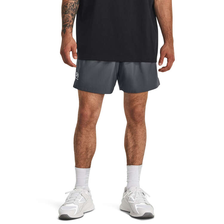 Under Armour Mens UA Essential Volley Shorts - Grey