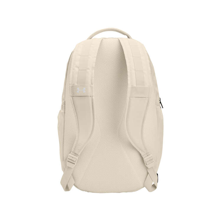 Under Armour Hustle 5.0 Backpack - Cream/ Black