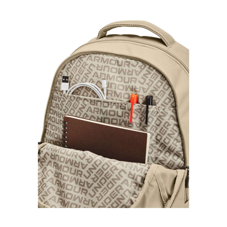 Under Armour Hustle 5.0 Backpack - Cream