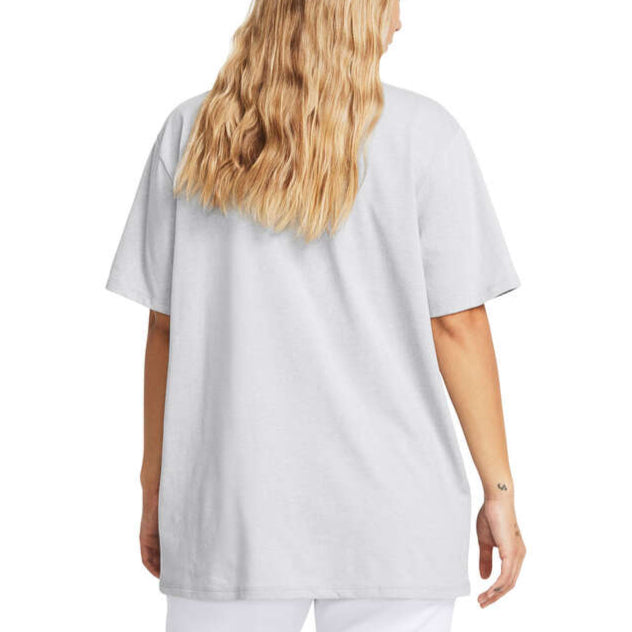 Under Armour Womens Campus Oversize Ribbed Tee - Grey