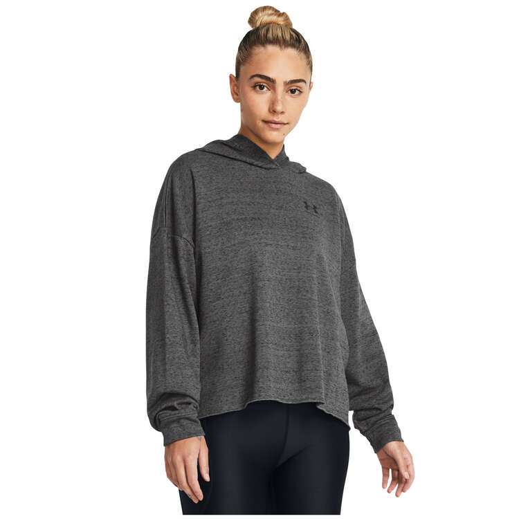 Under Armour Womens UA Rival Terry Oversized Hoodie - Grey