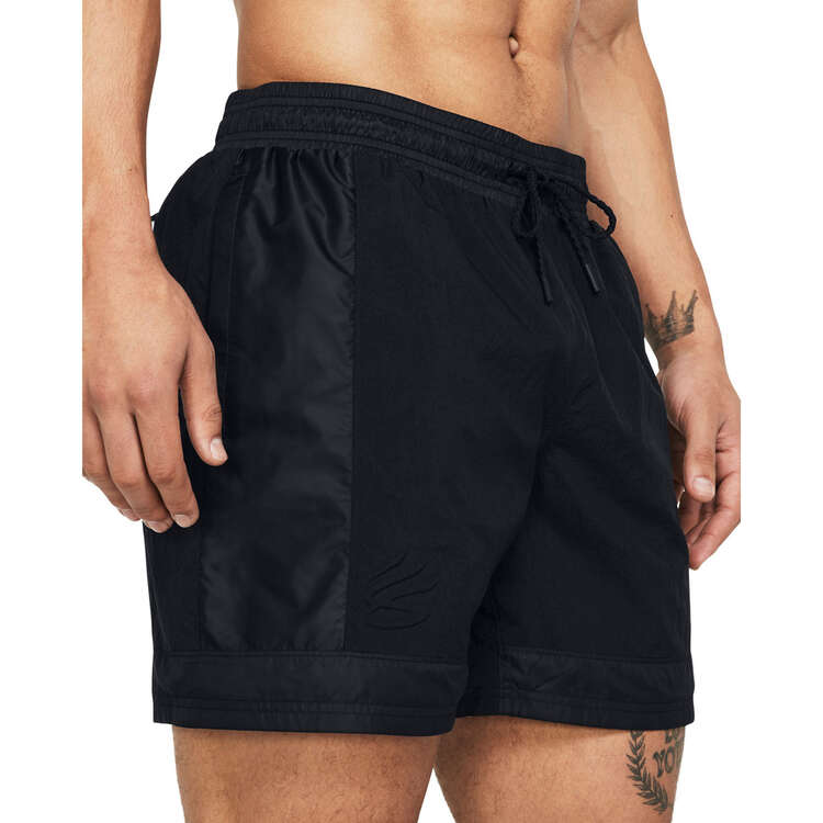 Under Armour Mens Curry Woven Shorts - Black