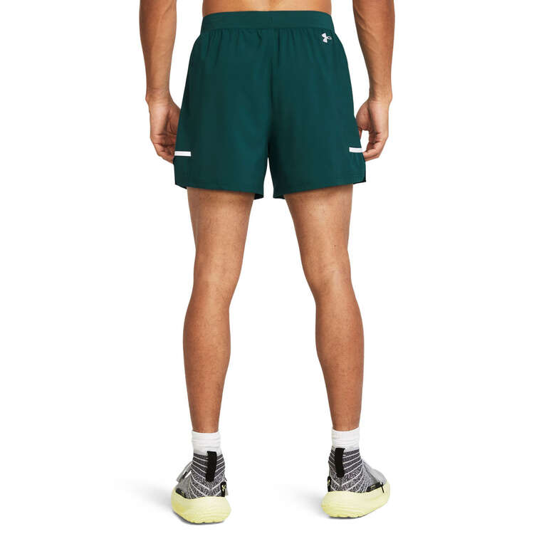 Under Armour Mens Baseline Elevated Basketball Shorts - Teal