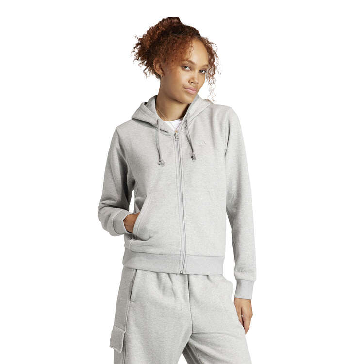 adidas Womens All SZN Boyfriend Hoodie - Grey