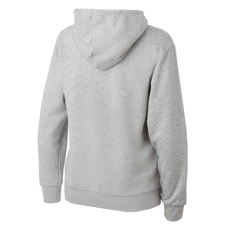 adidas Womens Essentials Small Logo Feel Cozy Hoodie - Grey