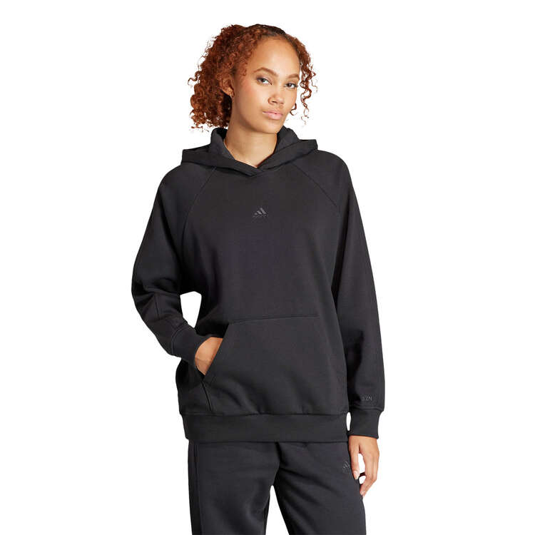 adidas Womens All SZN Boyfriend Hoodie - Black