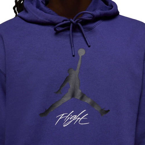 Jordan Mens Essentials Fleece Pullover Hoodie - Purple