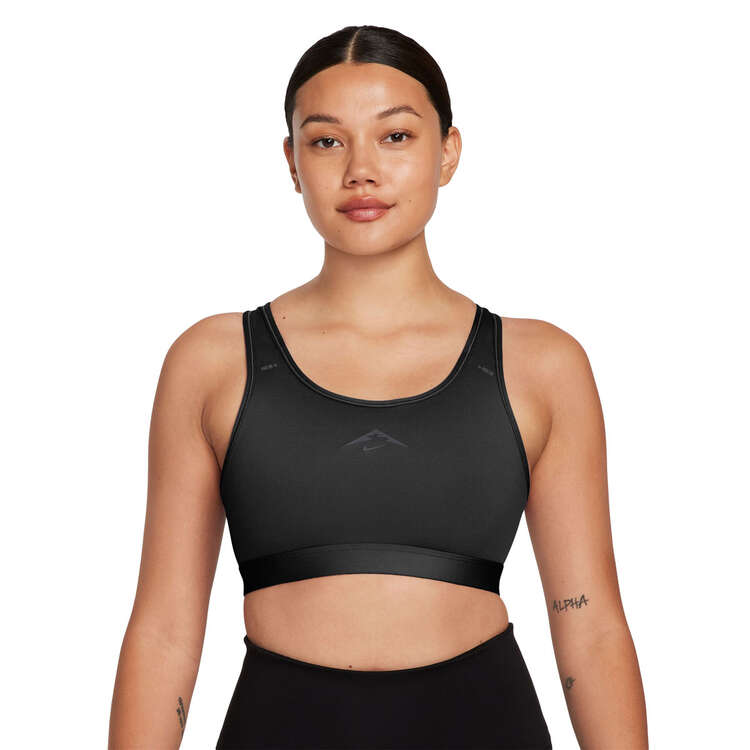 Womens Dri-FIT Trail Swoosh On The Run Sports Bra