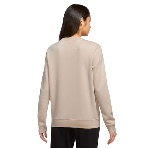 Nike Sportswear Womens Club Sweatshirt - Beige