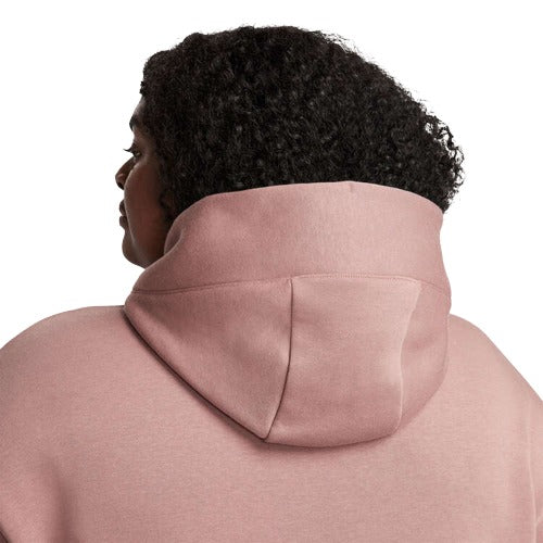 Nike Womens Phoenix Oversized Pullover Hoodie - Mauve