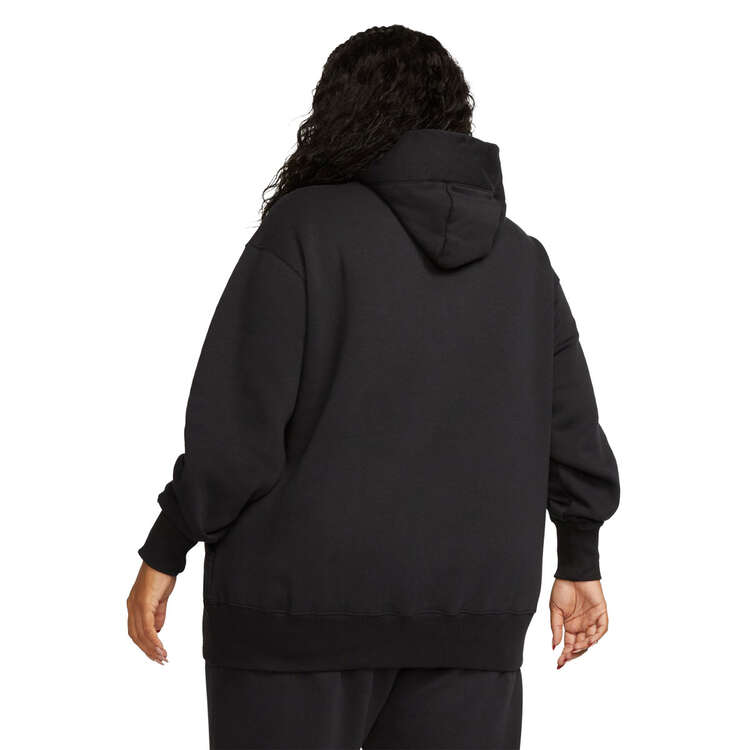 Nike Womens Phoenix Oversized Pullover Hoodie - Black