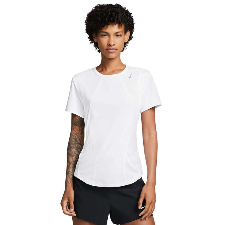 Nike Womens Fast Dri-FIT Running Tee - White