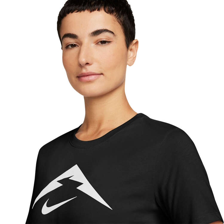 Nike Womens Trail Dri-FIT Running Tee - Black