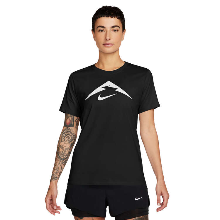 Nike Womens Trail Dri-FIT Running Tee - Black