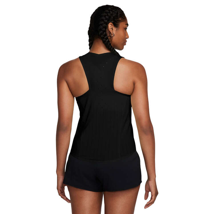 Nike Womens AeroSwift Dri-FIT ADV Running Singlet - Black/White